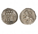 LIMA. Carlos IV (1788 - 1808). 1800. 1/4 real. (Cal.1384). (AC.111). Plata. PCGS 29207139. Bonita patina.
AU58