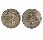 LIMA. Fernando VII (1808-1833). 1809. 1/4 real. (Cal.1450). (AC.260). Plata. 
MBC