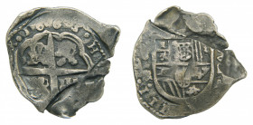 Felipe IV (1621-1665) 1665 R. 8 reales. Sevilla (AC falta) . 26,4 gr. Ar. Muy Rara.
BC+