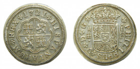 Felipe V (1700-1746) 1721 F. 1 Real. Segovia (AC 623).
EBC+