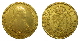 Carlos IV (1788-1808). 1798 MF. 1 escudo. Madrid. (AC.1116). 3,38 gr. Au. 
MBC