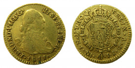 Fernando VII (1808-1833). 1811 JJ. 1 Escudo. Santa fe de Nuevo Reino (AC.1547). 3,26 gr. Au.
MBC