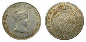 Isabel II (1833-1868). 1848 CL. 4 reales. Madrid. (AC.453). 5,22 gr. Ar.
EBC