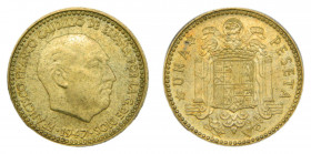 Estado Español. Franco. 1947 *19-49. 1 peseta (AC48). Brillo original.
SC-