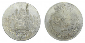 AFGANISTAN 1926 (SH1305/6) 2 1/2 Afganis (km#913). 24,92 gr. Ar. 
MBC-