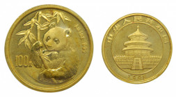 CHINA 1995. 100 Yuan. panda (km#719) 31.1 gr Au. En bolsa original y certificado. 
PROOF