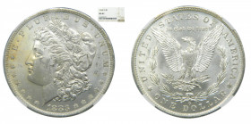 ESTADOS UNIDOS. 1883 O. New Orleans. Dólar Morgan. (km#110) Encapsulado por NGC
MS61