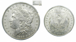 ESTADOS UNIDOS. 1888. Dólar Morgan. (km#110) Encapsulado por NGC
MS61