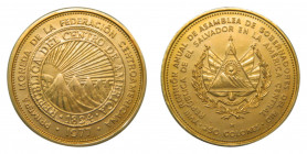 EL SALVADOR 1977. 250 Colones. (km#152). 15,97 gr. Au. Primera moneda de la federación centroamericana.
SC-
