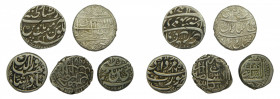 Lote Afganistán 5 monedas plata a Catalogar. Siglo XIX. Ar
MBC