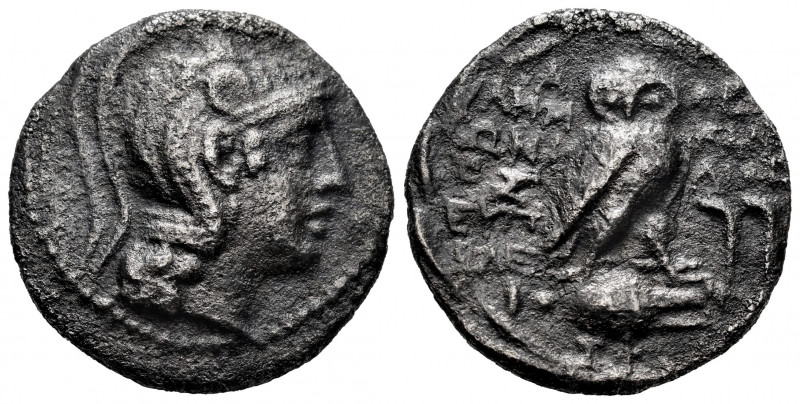 Attica. Athens. New Style Tetradrachm. 152-151 BC. Ammonios, Kallias, and Epipha...
