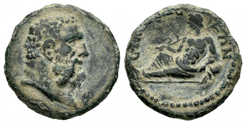 Lydia. Pseudo-autonomous. AE 18. 161-180 BC. Silandus. Time of Marcus Aurelius. ...