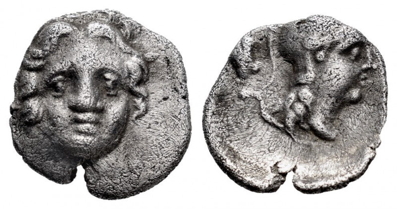 Pisidia. Selge. Obol. 370-300 BC. (Sng Cop-254). Ae. 0,91 g. Almost VF. Est...40...
