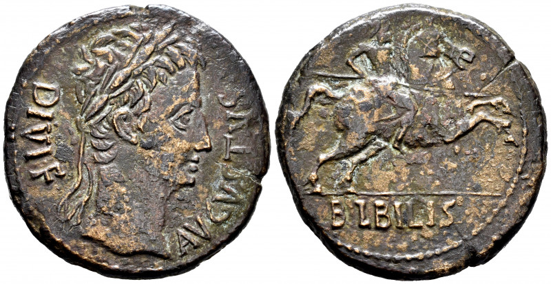 Bilbilis. Augustus period. Unit. 27 BC - 14 AD. Calatayud (Zaragoza). (Abh-276)....