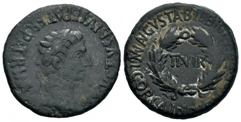 Bilbilis. Augustus period. Unit. 27 BC - 14 AD. Calatayud (Zaragoza). (Abh-280)....