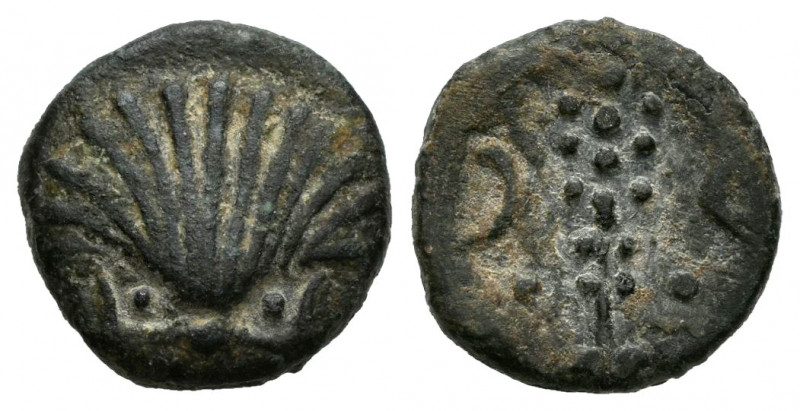 Arse-Saguntum. 1/8 calco?. 300-200 BC. Sagunto (Valencia). (Abh-2045). (Acip-195...