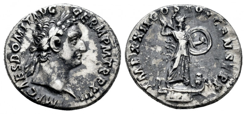 Domitian. Denarius. 93-94 d.C. Rome. (Ric-II 1. 762). (Bmcre-216). (Rsc-284). An...