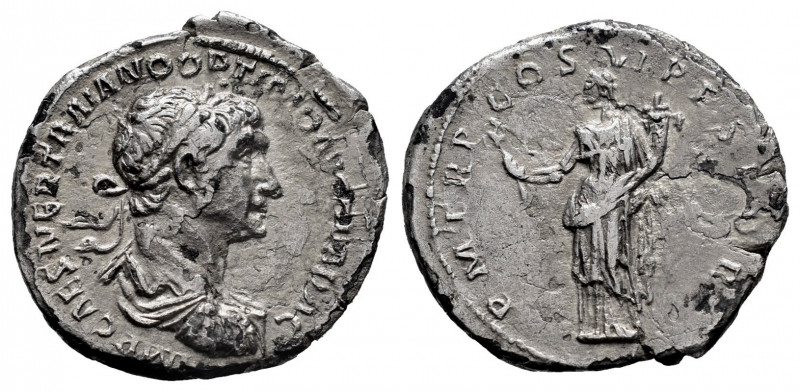 Trajan. Denarius. 114-116 d.C. Rome. (Spink-3150). (Ric-343). (Seaby-278). Rev.:...