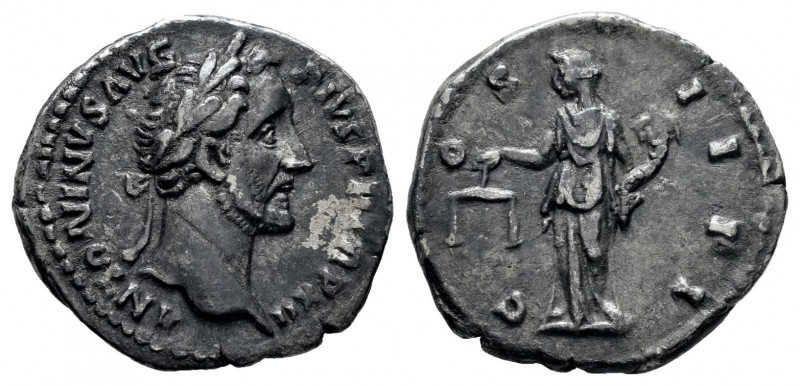 Antoninus Pius. Denarius. 148-149 d.C. Rome. (Ric-177). (Bmcre-654). (Rsc-240). ...