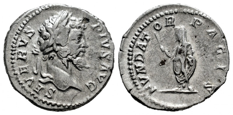Septimius Severus. Denarius. 202-210 d.C. Rome. (Ric-265). (Rsc-205). Anv.: SEVE...
