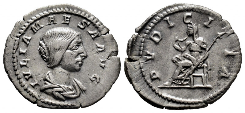 Julia Maesa. Denarius. 218-222 d.C. Rome. (Ric-IV 268). (Bmcre-76). (Rsc-36). An...