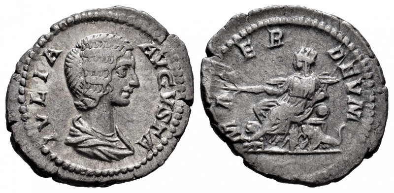 Julia Domna. Denarius. 196-211 d.C. Rome. (Ric-IV 564). (Bmcre-51). (Rsc-123). A...