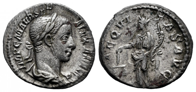 Severus Alexander. Denarius. 227 d.C. Rome. (Ric-IV 127). (Bmcre-329). (Rsc-9). ...