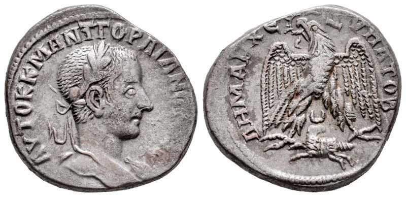 Gordian III. Seleucis and Pieria. Tetradrachm. 242-244 d.C. Antioch. (Prieur-295...