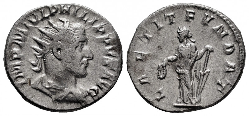 Philip I. Antoninianus. 244-247 d.C. Rome. (Ric-IV 36b). (Rsc-80). Anv.: IMP M I...