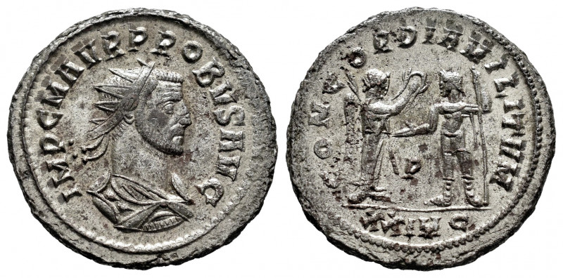 Probus. Antoninianus. 276-282 d.C. Cyzicus. (Ric-908). Rev.: CONCORDIA MILITVM /...