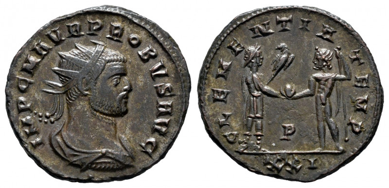 Probus. Antoninianus. 276-282 d.C. Cyzicus. (Ric-905). Rev.: CLEMENTIA TEMP P/XX...