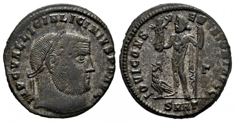 Licinius I. Follis. 313 d.C. Heraclea. (Ric-VI 73). Anv.: IMP C VAL LICIN LICINI...