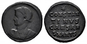 Constantinus II. Follis. 324-325 d.C. Antioch. (Ric-59). Rev.: CONSTAN / TINVS / CAESAR / SMANTS. Ae. 2,30 g. VF/Choice VF. Est...45,00. 

Spanish d...