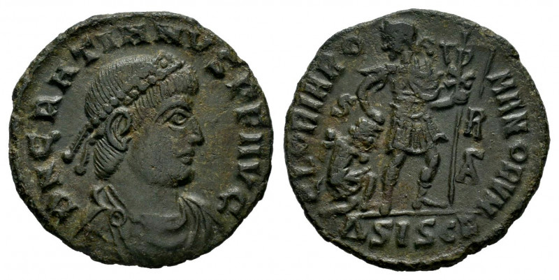 Gratian. Centenionalis. 367-375 d.C. Siscia. (Ric-14c). Anv.: D N GRATIANVS P F ...