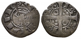 The Crown of Aragon. Jaime I (1213-1276). Dinero. Valencia. (Cru C.G-2120). Ve. 0,87 g. Patina. Almost VF/Choice F. Est...25,00. 

Spanish descripti...