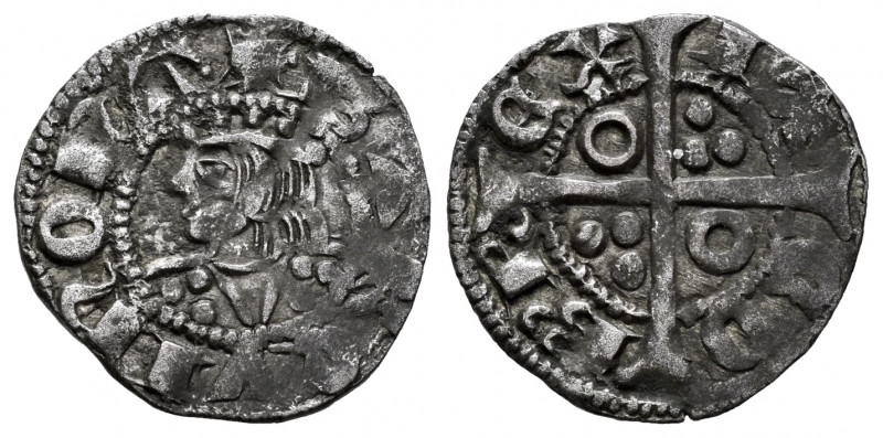 The Crown of Aragon. Jaime II (1291-1327). Dinero. Valencia. (Cru C.G-2159a). Ve...
