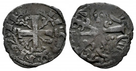 Kingdom of Castille and Leon. Alfonso IX (1188-1230). Dinero. (Bautista-247). Ve. 0,77 g. Roundels on both sides of the cross. VF. Est...35,00. 

Sp...