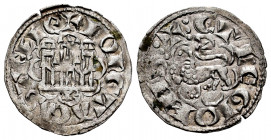 Kingdom of Castille and Leon. Alfonso X (1252-1284). Noven. Burgos. (Abm-263). (Bautista-394). Ve. 0,78 g. B below castle. Choice VF. Est...25,00. 
...