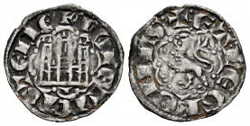 Kingdom of Castille and Leon. Alfonso X (1252-1284). Noven. Cuenca. (Abm-266.1). (Bautista-397). Ve. 0,68 g. Bowl below castle. Choice VF/VF. Est...25...