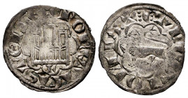 Kingdom of Castille and Leon. Alfonso X (1252-1284). Noven. Leon. (Abm-267). (Bautista-398). Ve. 0,74 g. L below the castle. VF. Est...25,00. 

Span...