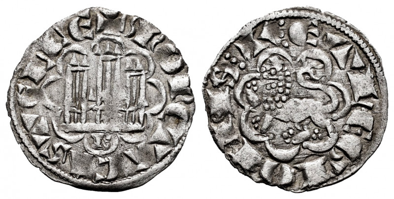 Kingdom of Castille and Leon. Alfonso X (1252-1284). Noven. Burgos. (Abm-263). (...