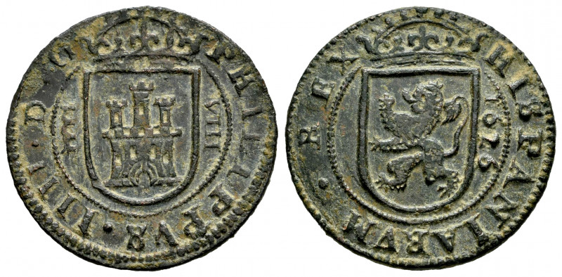 Philip IV (1621-1665). 8 maravedis. 1626. Segovia. (Cal-391). (Jarabo-Sanahuja-F...