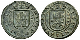 Philip IV (1621-1665). 8 maravedis. 1626. Segovia. (Cal-391). (Jarabo-Sanahuja-F275). Ae. 6,46 g. VF/Choice VF. Est...30,00. 

Spanish description: ...