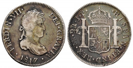 Ferdinand VII (1808-1833). 2 reales. 1817. Lima. JP. (Cal-817). Ag. 6,71 g. Choice F/Almost VF. Est...30,00. 

Spanish description: Fernando VII (18...