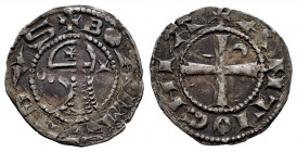 Crusaders. Bohemund III. Dinero. (1163-1201). Antioch. Ag. 0,84 g. XF. Est...35,00. 

Spanish description: Cruzadas. Bohemundo III. Dinero. (1163-12...