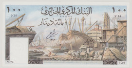 Algeria
100 Dinars, 1.1.1964, V.74 520, P125, BNB B303, VF+

Estimate: 40-80