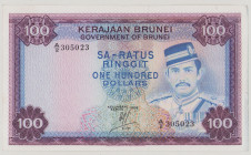 Brunei
100 Ringgit, 1976, A/2 305023, P10a, BNB B110b, VF+ pressed

Estimate: 200-250