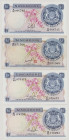 Singapore 1 Dollar, ND, A/45 066745, P1a, BNB B101a, EF;
1 Dollar, ND, B/27 971568, P1b, BNB B101b, VF;
1 Dollar, ND, B/72 176202, P1c, BNB B101c, V...
