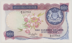 Singapore 100 Dollars, no date, A/5 217763, P6d, BNB B106d, EF

Estimate: 550-650