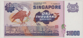 Singapore 1000 Dollars, no date, A/1 348833, P16, BNB B117a, UNC

Estimate: 2500-3500